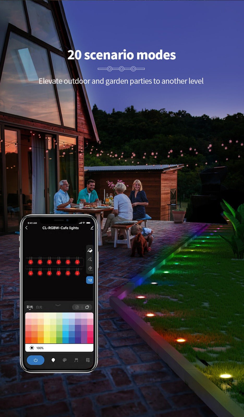 Smart Outdoor Ambient Lighting