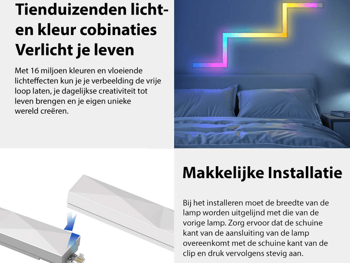 Smart RGB Wall LightsMuur Verlichting