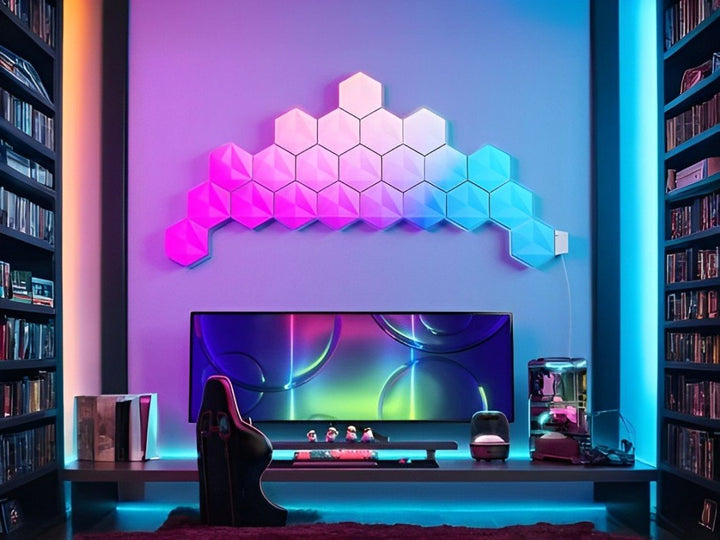 Hexagon RGB Led LightsMuur Verlichting