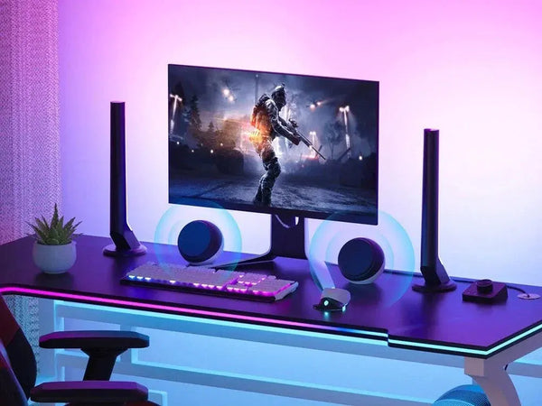 Glowinh Standing Gaming Light Bars